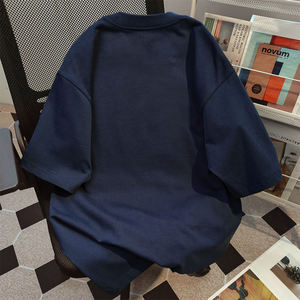 T-shirt en coton personnalisé <span class=keywords><strong>pas</strong></span> <span class=keywords><strong>cher</strong></span> T-shirt confortable 100% coton T-shirt en coton lourd sans boule - Product Image 4