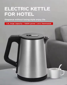 Ensemble de plateau de service Easton avec bouilloire électrique, idéal pour le service en chambre et le chauffage en déplacement - Product Image 5