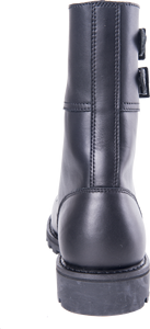 Bottes de garde-corps tactiques en cuir véritable pleine fleur noires <span class=keywords><strong>pour</strong></span> hommes <span class=keywords><strong>chaussures</strong></span> de randonnée en plein air bottes à semelle en caoutchouc - Product Image 4