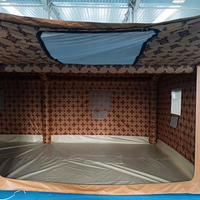 Tente Gonflable Portable de Luxe 3x3 4x3 4x4 pour Camping en Plein Air dans le Désert du Moyen-Orient, en Tissu Oxford, Vente en Gros
