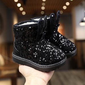 Hot New Products Winter Indoor Outdoor Bling Bling Glitter Warm <b>Kids</b> Snow Boots for <b>Kids</b> Children - Product Image 4