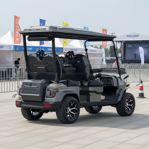 Voiturette de golf électrique 4x4 4 places, Buggy électrique, Véhicule tout-terrain, Bus de tourisme pour parcs et zones touristiques, Voiturette de <span class=keywords><strong>club</strong></span>, à vendre - Product Image 1