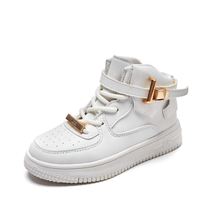 Nouvelles chaussures de sport pour enfants, baskets montantes de haute qualité pour garçons, chaussures pour bébés filles, petites chaussures blanches - Product Image 2