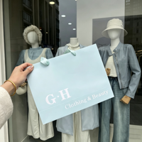 Sacs en papier de luxe avec logo personnalisé, sacs cadeaux pour bijoux, cosmétiques, vêtements, boutiques, sacs de shopping personnalisés