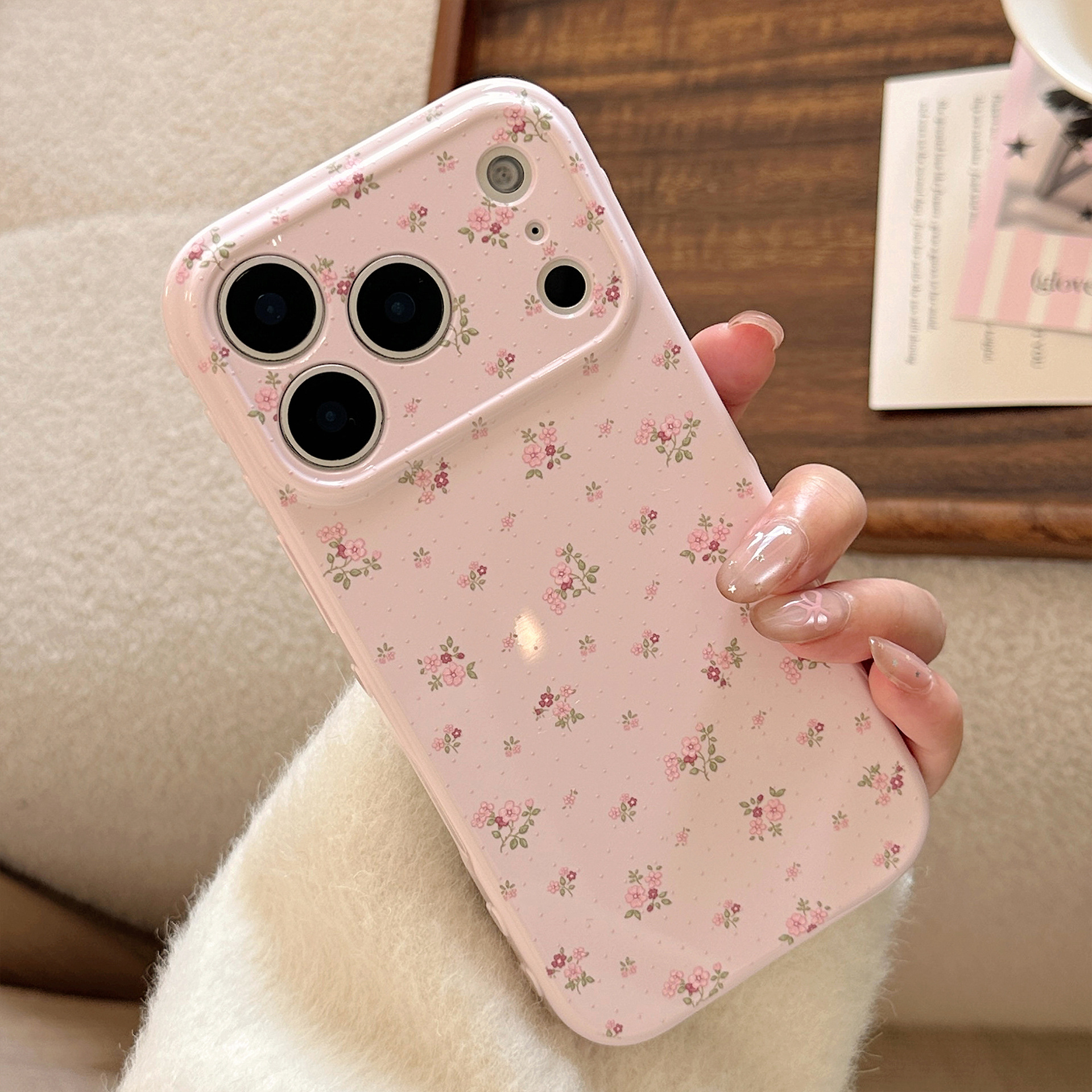 Guava Powder, Soft Floral Prints