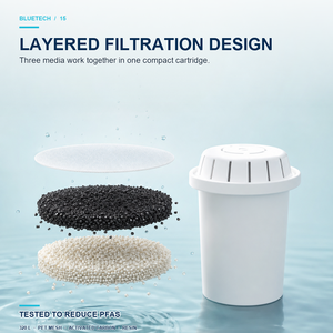 Cartuccia Filtro a Carbone Attivo OEM da 10 Pollici per <span class=keywords><strong>Purificatore</strong></span> ad Osmosi Inversa RO 50 GPD per Uso Domestico ed Esterno - Product Image 3