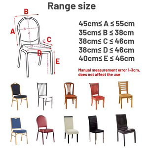 כיסויי כיסא ספנדקס נמתחים בצבע מותאם אישית לאירועים, חתונות ומסיבות - Product Image 6