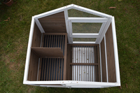 Volière en bois imperméable pour la maison d'oiseau extérieure de pigeons et la cage d'élevage