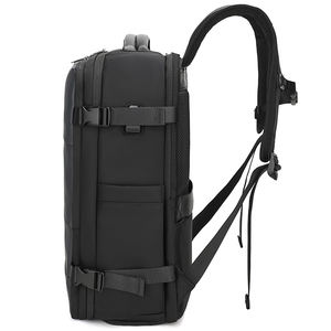 <span class=keywords><strong>EverVanz</strong></span> Sac à dos d'affaires de grande capacité Sac de voyage extérieur Oxford en cuir PU imperméable Sac d'ordinateur portable multifonctionnel - Product Image 4