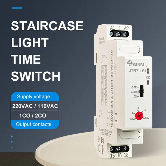 New Release AC 220V/110V Staircase Light Time Switch Relay Electrical Control Device Timer Relay