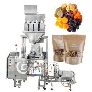 Multi-função Premade Bag Pistachio Caju Nuts Frutas Secas Amêndoa Doypack Sachet Máquina De Embalagem