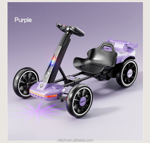 Go Kart Eléctrico de 6V para Niños con Diseño Plegable de un Botón, Auto Portátil para Niños Pequeños con Control Remoto y Motor de 16000 RPM - Product Image 1