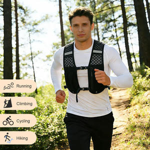 Sac de poitrine léger et réfléchissant pour le cyclisme et la course à pied avec poche de rangement pour téléphone - Product Image 6