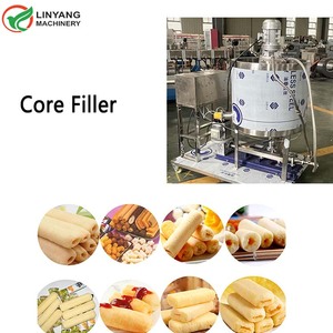 เครื่องจักรผลิตขนมขบเคี้ยวแบ<span class=keywords><strong>บ</strong></span>ไส้ครีม เช่น แครกเกอร์ข้าวสอดไส้ช็อกโกแลต แยม และเนยถั่ว - Product Image 3
