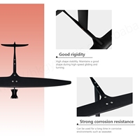 Hydrofoil 2025 GY H 1051 en fibre de carbone et mât en aluminium, aile de kitesurf haute performance, foil de surf, sports nautiques, pompe Efoil 915 cm²