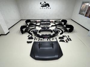 Kit carrosserie pour <span class=keywords><strong>FORD</strong></span> Ranger <span class=keywords><strong>Raptor</strong></span> T6 T7 T8 2012-2021 en <span class=keywords><strong>F150</strong></span> <span class=keywords><strong>Raptor</strong></span>, directement de l'usine, en stock, avec pare-chocs, ailes, capot, phares à LED - Product Image 2