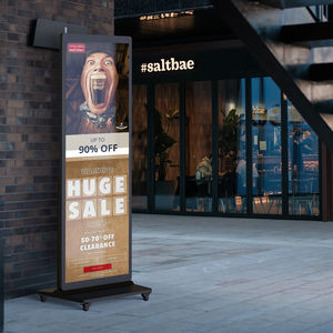 Stock de almacén de EE. UU. Entrega rápida 43 "65" Señalización digital Pantallas publicitarias LCD Escuelas Centros comerciales-Gestión remota - Product Image 1