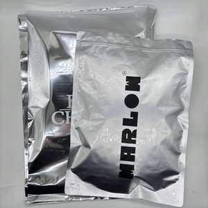 Custom Logo Print Eco-Friendly Metallic Silver Poly Mailers for Clothing <b>Shoes</b> Shipping-Moisture-Resistant Waterproof Mailing - Product Image 6