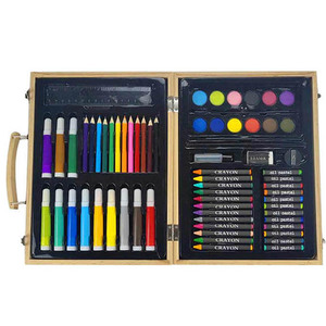 Coffret Cadeau d'Art pour Enfants en Gros : Meilleur Cadeau Personnalisable avec Logo, Matériaux Écologiques, Peintures, Gâteaux de Couleurs, Crayons, Pinceaux pour Étudiants - Product Image 4
