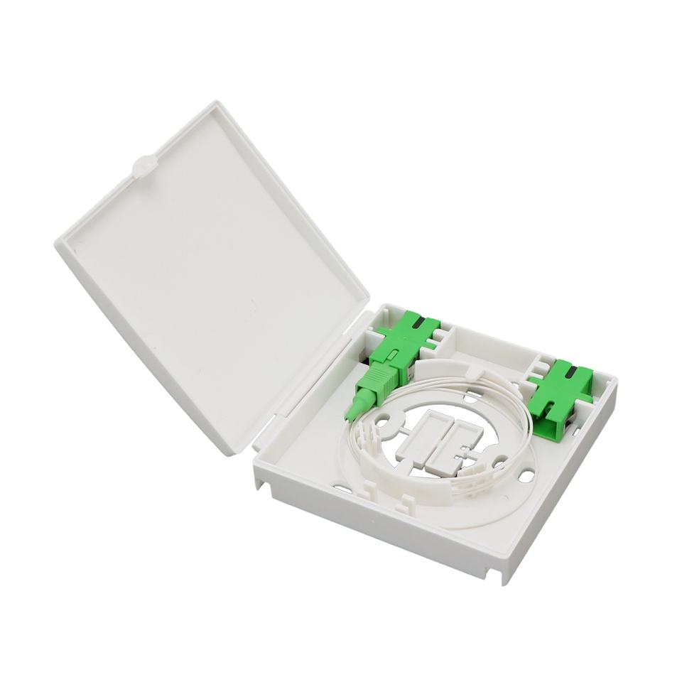 Factory Support 2 Ports Loaded with SC LC Adapters ABS Plastic High ...