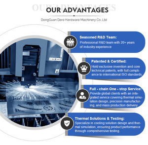 Dám Vây Xếp Chồng Lên Nhau Máy Chủ Tản Nhiệt Chính Xác Quản Lý Nhiệt Khối Cho Thiết Bị Điện Tử Tùy Chỉnh CNC Gia Công Nhôm - Product Image 6