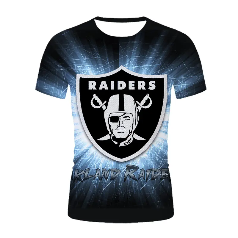 Groothandel Promotie Raider Mode 3D Gedrukt T-shirt Snel Droog Casual Zomer Korte Mouw T- Shirts