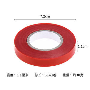 UV耐性ブラウン200フィートX 1/2 "枝木PVC PEガーデン植物タイテープ - Product Image 5