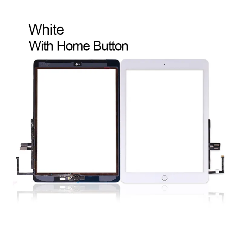 מסך מגע עם לחצן בית Digitizer עצרת עבור iPad 6 6th דור A1893 A1954 עבור iPad 9.7 2018 גרסה