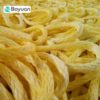 Cuerdas Hmpe Uhmwpe de 6/8/12/25 mm, 100% Material, Otros Suministros Marinos, Cuerda de Amarre para Barcos Grandes, Cuerda de 12 Hilos, Marca Boyuan, Cuerda de Remolque