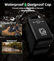 Chargeur USB étanche pour moto Kewig ODM, adaptateur USB SAE pour GPS, smartphone, appareil photo, 100W PD Type C QC 3.0, charge bidirectionnelle