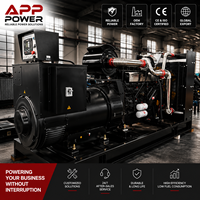 Grupo Electrógeno Diésel Trifásico con Motor Modelo KTA19-G3A de 400/450KW, Motor de Seis Cilindros, 500/562.5KVA