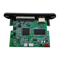 Carte de décodage vidéo MP4 haute définition 1080P, interface AV, décodeur RMVB/Ape, modules de pilote d'alimentation SD, 64 Go de RAM, 1 oz de cuivre PCBA