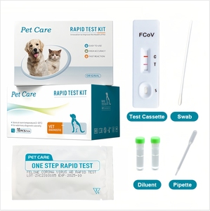 Tira de kit de prueba de antígeno felino coronavirus fcov ag ab cat - Product Image 2