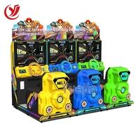 Machine de jeu d'arcade vidéo de simulateur de conduite de course pour enfants de conducteur de voiture cool à jetons Yuejin