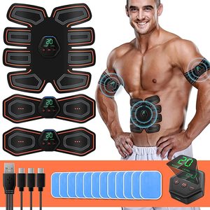 Nuevo Dispositivo de Entrenamiento Muscular EMS para el Hogar, Cinturón de Masaje con Pantalla para Fortalecimiento Abdominal - Product Image 2