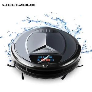 LIECTROUX B3000PLUS Wet and Dry Mopping Strong Suction Remote Control Auto Charge Vacuum Cleaner Robot