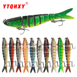 Señuelo de Pesca Luya de Largo Alcance, 13.5 cm, 23 g, Modelo Popular Transfronterizo, Señuelo Artificial Rígido Multisegmentado de Plástico con Anzuelos - Product Image 2