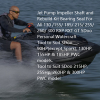 Nouveau Kit complet de reconstruction de pompe à jet pour motomarine pour SEA-DOO 130 155 185 215 255 260 300 RXP RXT GT Jet Ski Parts