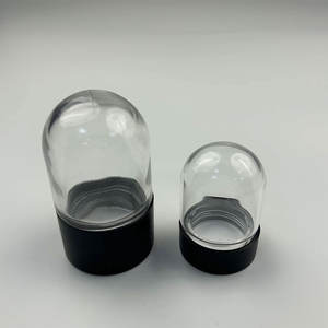 Frascos de Vidrio Transparentes con Forma Única de 3.5g, Frascos de Almacenamiento de Vidrio Pequeños Herméticamente Sellados para Hierbas, Flores Secas, Dulces y Gomitas - Product Image 2