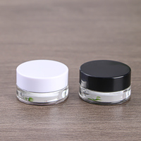 Pot en verre pour fleurs CR Lid 5g, pots en verre pour chanvre, couvercle anti-enfant, logo personnalisé