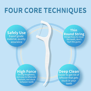 Vente chaude 60 Pièces <span class=keywords><strong>Fil</strong></span> <span class=keywords><strong>Dentaire</strong></span> Dents Pics En Plastique Oral Dent Flossers GUM <span class=keywords><strong>Doux</strong></span> Cure-Dents - Product Image 5