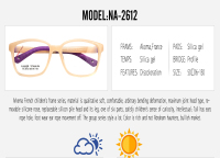 Lunettes de vue pour enfants, vente en gros d'usine, mode, transparentes, écologiques, monture complète carrée, verres caméléon, dessin animé