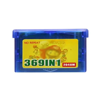 Carte de Jeu 369 en 1 GBA 32 Bits pour GBA GBA SP NDS, Jeux Rétro Pokémon, Langue Anglaise