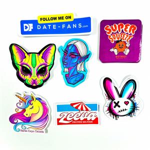 Étiquettes adhésives en vinyle personnalisées, résistantes à l'eau et aux déchirures, avec logo, découpées à la forme, feuilles d'autocollants en vinyle personnalisées - Product Image 2