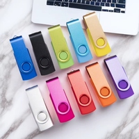 Memoria USB Metálica de 8GB, 10 Unidades, Giratoria, con Cordón, Colores Variados, USB 2.0, 1 Año de Garantía, Soporte Técnico por Teléfono y en Línea