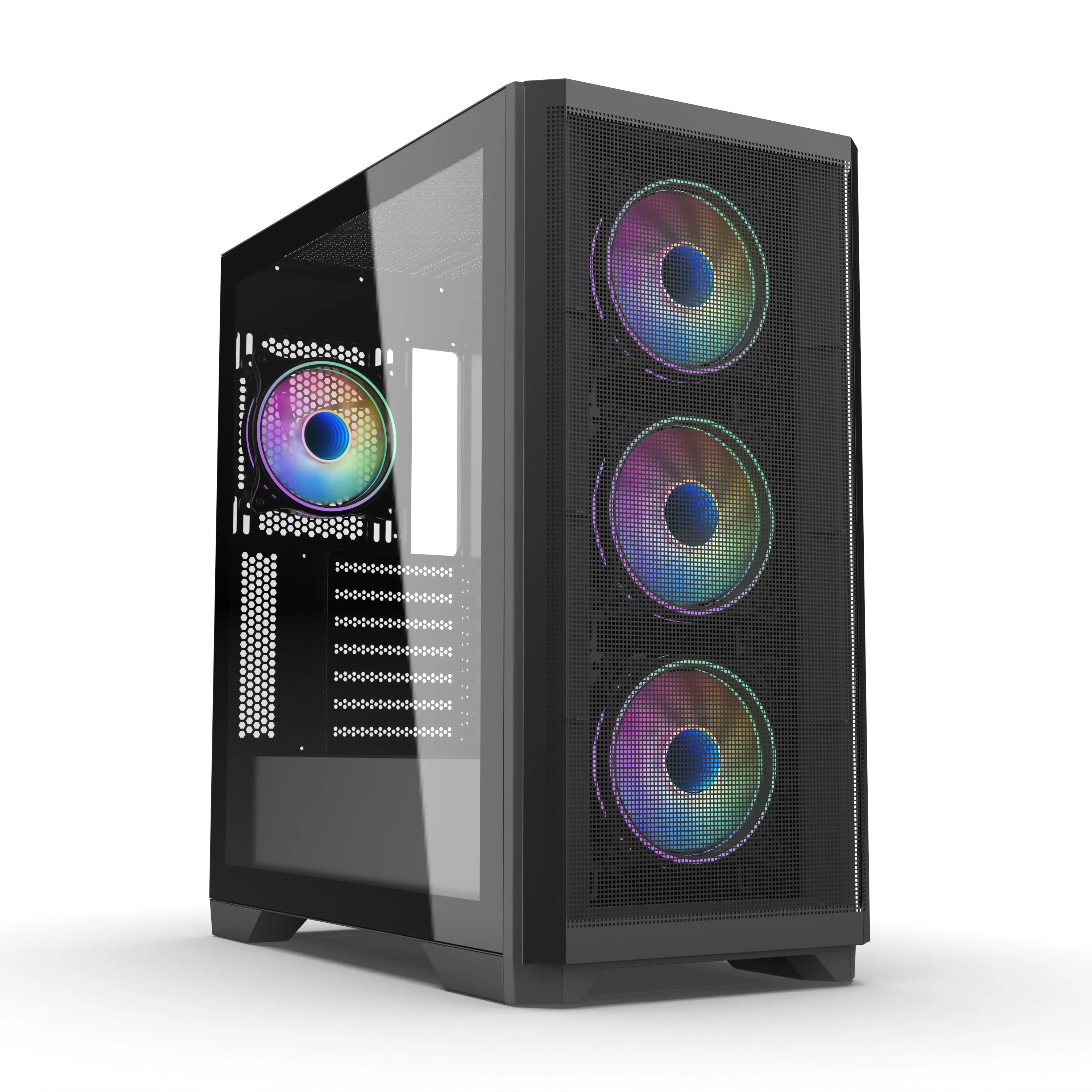 High-End-Grafikkarte RTX EATX Gamin Cases Tower für PC