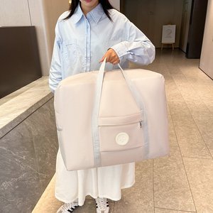 Foldable Travel Bag Large Capacity Carry On Luggage Organizer Solid Color Unisex Spring 2026 - Product Image 2