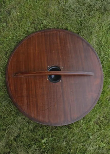 Accessoires de croisillon pour bouclier viking en bois personnalisés, 3D, médiévaux, faits à la main, pour reconstitution historique, cosplay, décoration intérieure et présentation, en fonte - Product Image 4