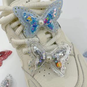 Decorazioni Creative per <span class=keywords><strong>scarpe</strong></span> fatte da te Design in plastica resistente <span class=keywords><strong>con</strong></span> paillettes Decorative perline fabbrica all'ingrosso fonte di TPU - Product Image 4