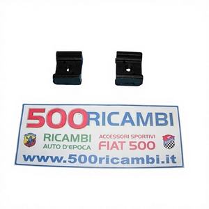 ชุดหุ้มเบาะรถยนต์ 2 ชิ้น คุณภาพสูง สำหรับ Fiat 500 D FL R รุ่น Generico ยี่ห้อ Gommino Paracolpo Sotto Sedile Interni - Product Image 1